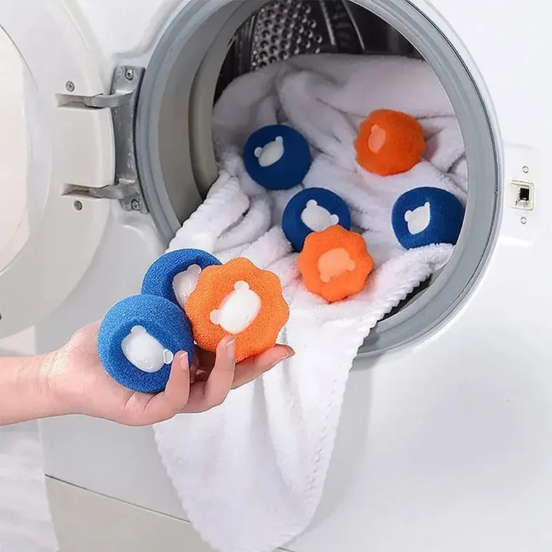 3-10pcs Pet Hair Remover Reusable Ball Laundry Washing Machine Filter Wool Sticker Cat Hair Remover Pet Fur Lint Catcher Home