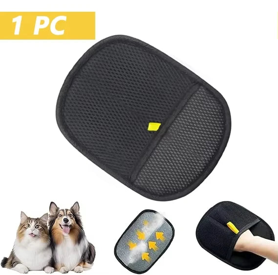 Pet Hair Removal Tool Reusable Static Removal Gloves Pet Hair Cleaning And Collection Gloves Versatile Grooming Gloves for Pet