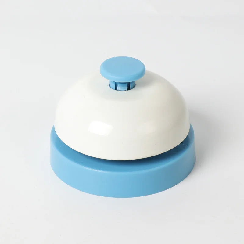 Table Order Bell Multi Color Handbell for Restaurant Kitchen Bar Waitstaff Call Pet Training Classroom School Party Games