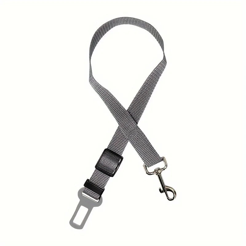 New Dog Car Seat Belt Safety Protector Travel Pets Accessories Dog Leash Collar Breakaway Solid Car Harness Pet Car Seat Belts