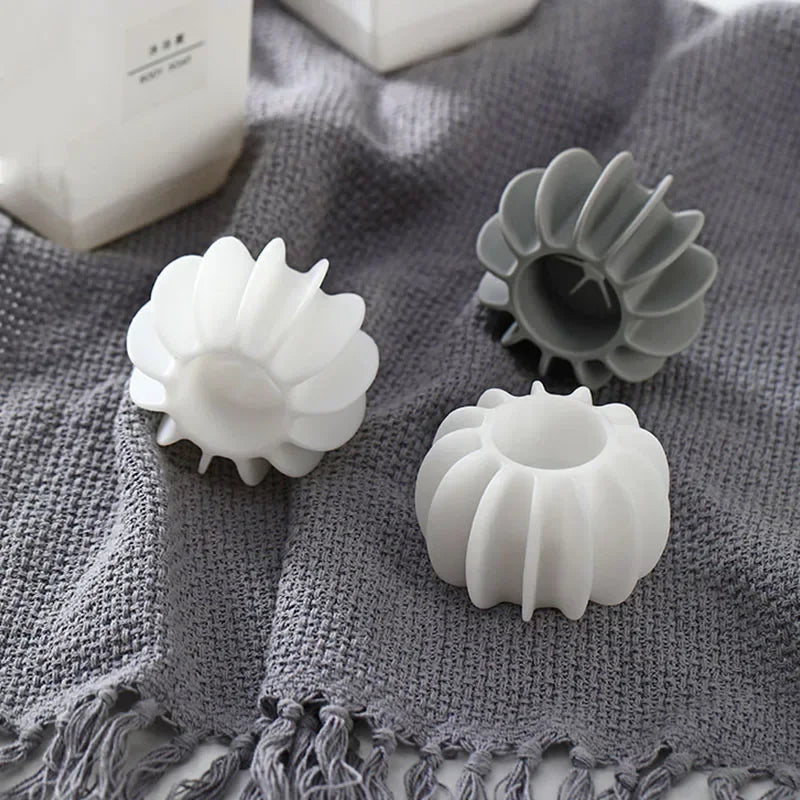 5/10pcsLaundry Ball Reusable Silicone Clothes Hair Cleaning Tools Pet Hair Remover Washing Machine Cat Hair Catcher Laundry Ball