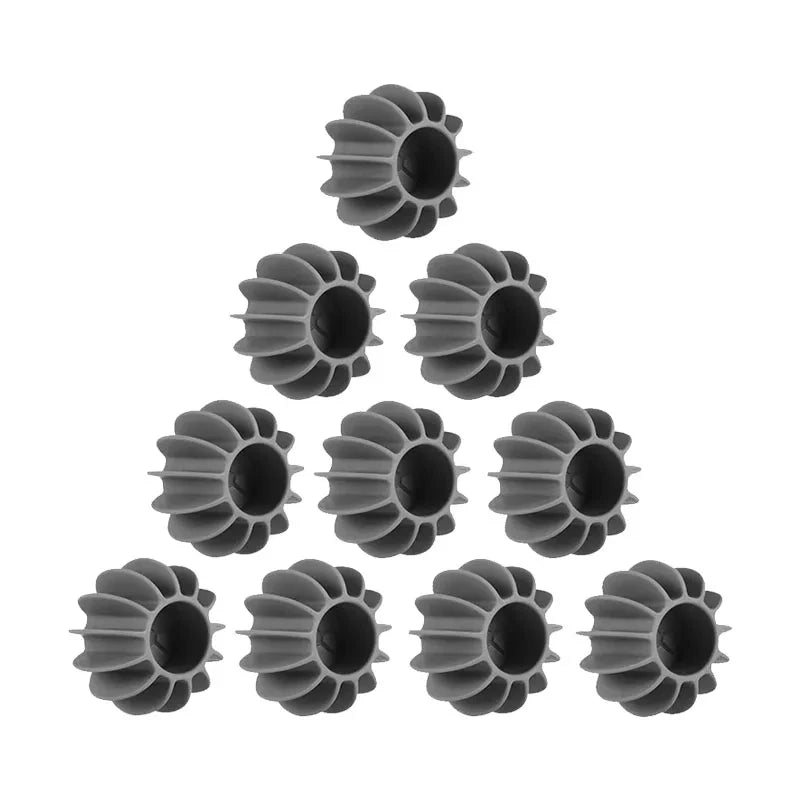 5/10pcsLaundry Ball Reusable Silicone Clothes Hair Cleaning Tools Pet Hair Remover Washing Machine Cat Hair Catcher Laundry Ball