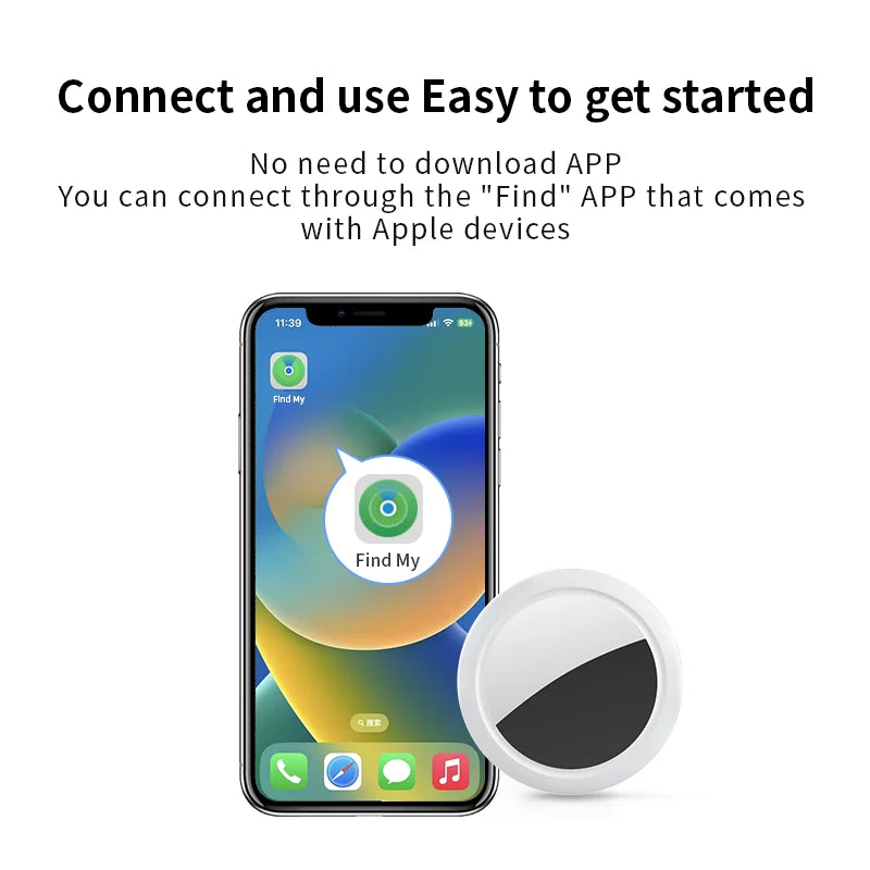 Airtag Bluetooth GPS Trackers IPX 5 Waterproof Sport Tracking Find My Elderly Kids Pets Available  Finders For iPhone FIND MY