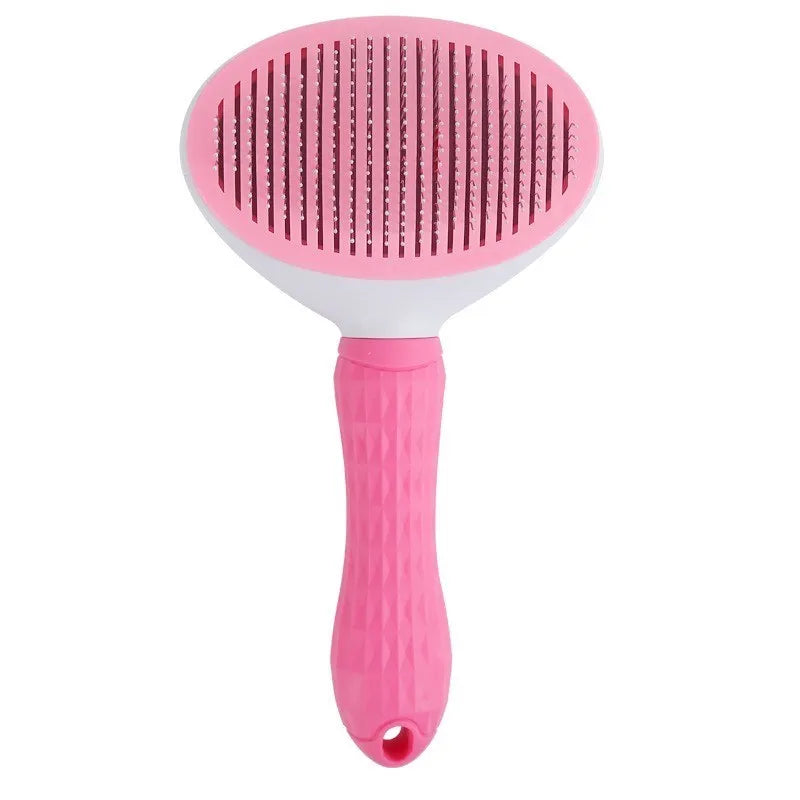 Dog Comb Pet Hair Removal Brush Cats and Dogs Special Comb Beauty Massage Self-cleaning Needle Comb Pet Supplies