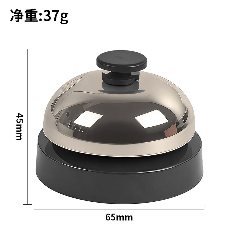 Table Order Bell Multi Color Handbell for Restaurant Kitchen Bar Waitstaff Call Pet Training Classroom School Party Games