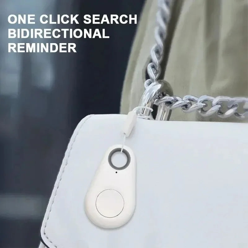 Mini Bluetooth Tracker Smart Anti Lost Alarm Key Finder Locator for Pets Child Bag with Selfie Shutter Control