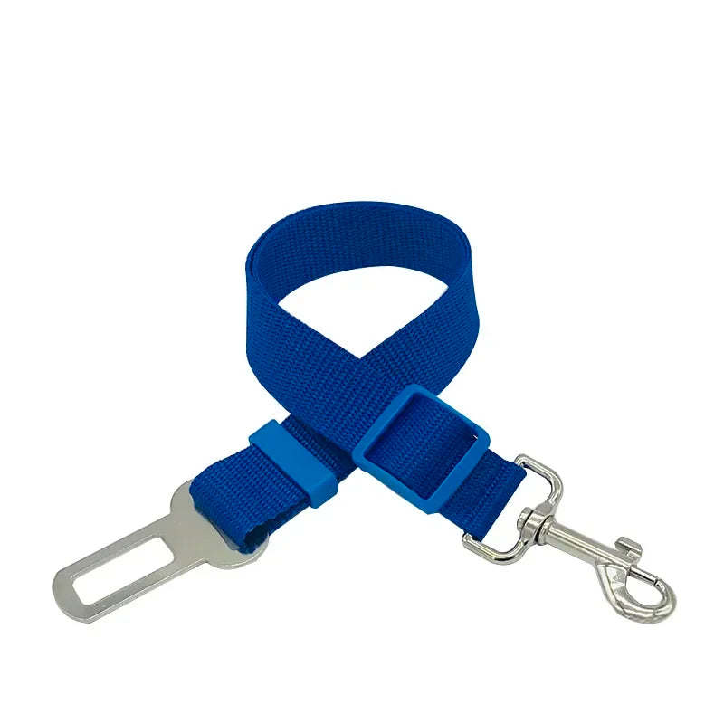 New Dog Car Seat Belt Safety Protector Travel Pets Accessories Dog Leash Collar Breakaway Solid Car Harness Pet Car Seat Belts